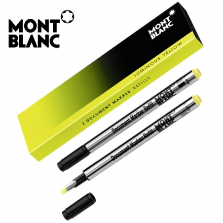 recharge-surligneur-montblanc-luminous-yellow -jaune-fluo-105168