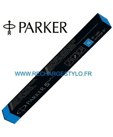Recharge Stylo Parker Technologie 5th Bleu 1950275