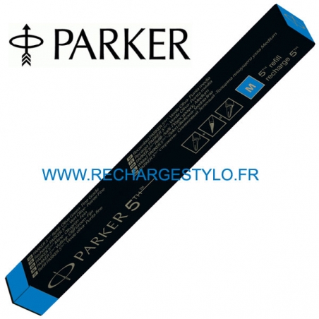 Recharge Stylo Parker Technologie 5th Bleu 1950275