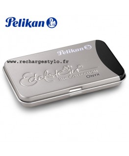 Boite de 6 cartouches d'encre Pelikan Edelstein Noir Onyx 339 622