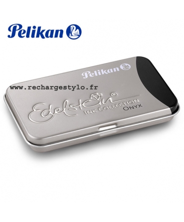 Boite de 6 cartouches d'encre Pelikan Edelstein Noir Onyx 339 622