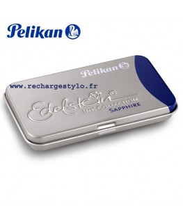 Boite de 6 cartouches d'encre Pelikan Edelstein Bleu Sapphire 339 610